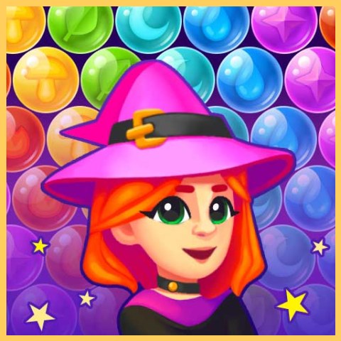 Bubble Shooter Witch Tower