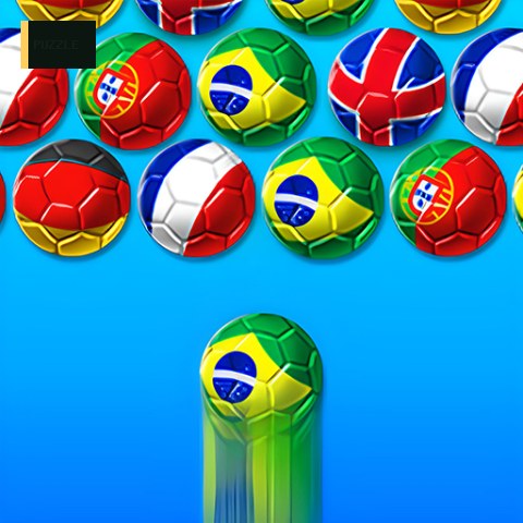 Bubble Shooter World Cup