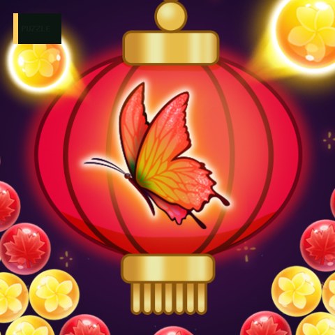 Bubble Shooter Butterfly