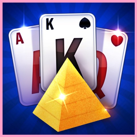 Pyramid Solitaire Blue