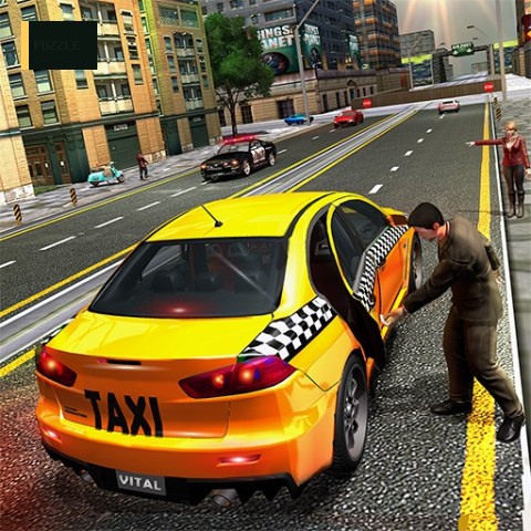 Crazy Taxi Game: 3D New York Taxi
