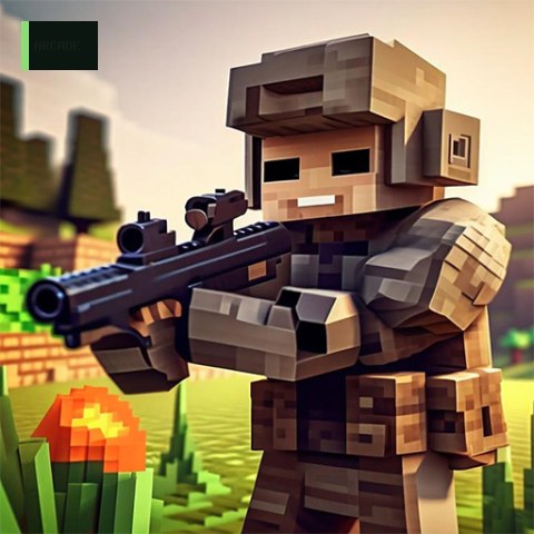 Pixel Village Battle 3D.IO