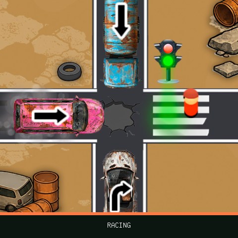 Traffic Tap Survival