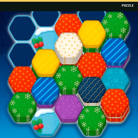 Xmas Hexa Sort