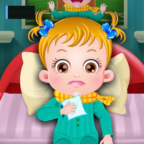 Baby Hazel Goes Sick