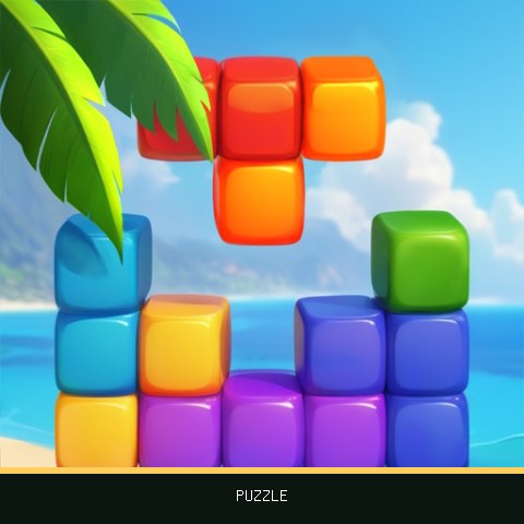 Block Puzzle Tropical Story SAMSUNG